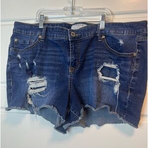 Torrid Distressed Shorts Size 20